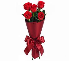 Букет 5 Красных роз Эдлесс Лав в Тюкалинске