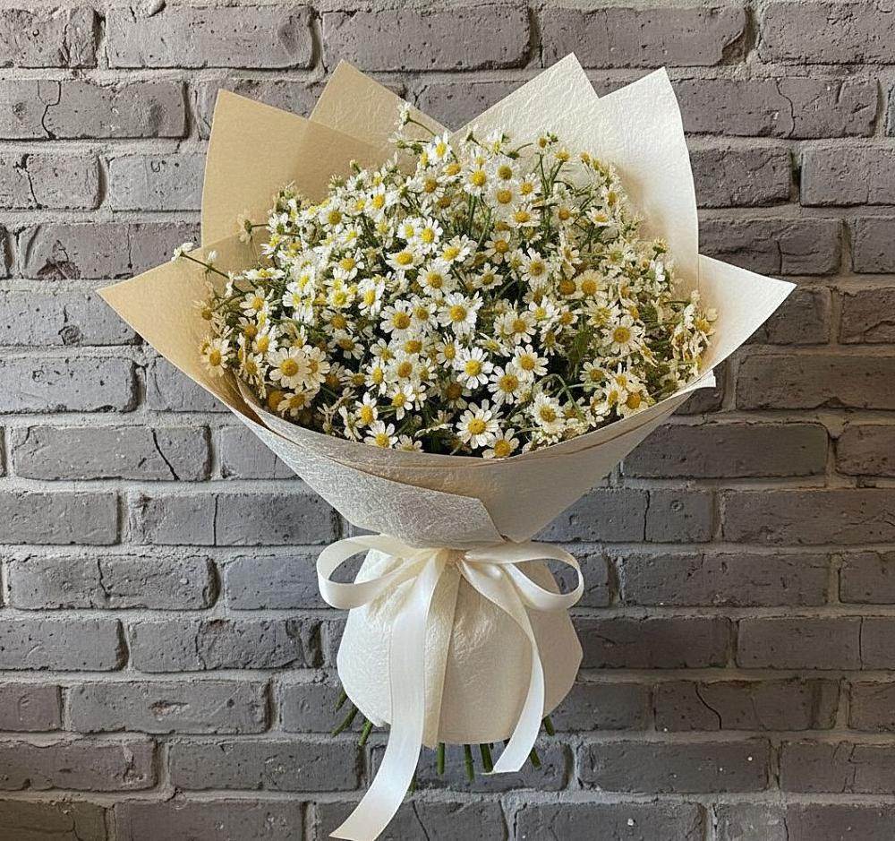 Букет цветов из: Ромашки в Тюкалинске