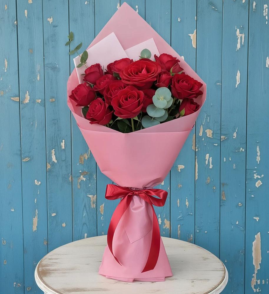 Букет цветов из: Розы в Тюкалинске