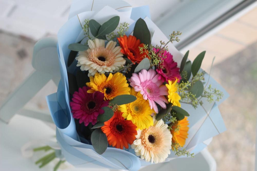 Букет цветов из: Герберы в Тюкалинске