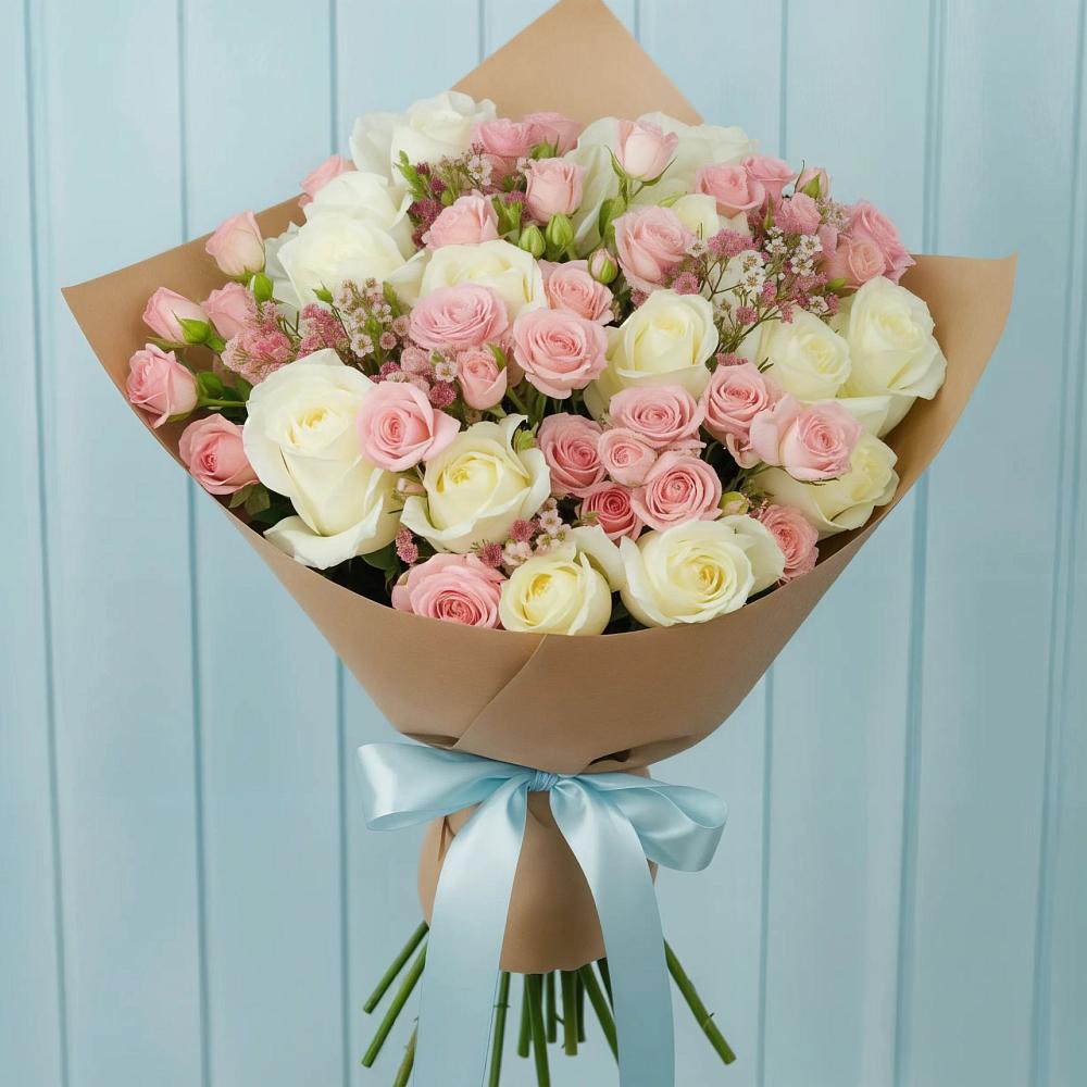 Букет цветов из: Розы в Тюкалинске