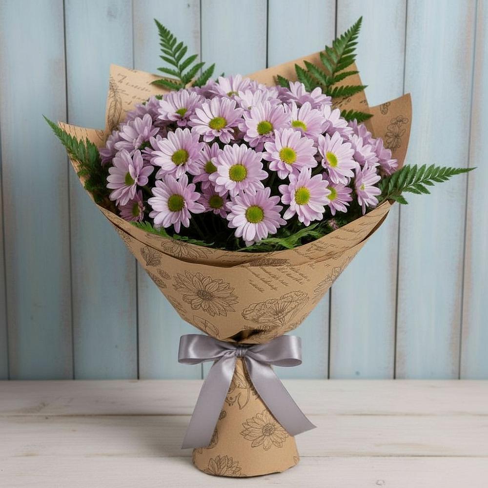 Букет цветов из: Хризантемы в Тюкалинске