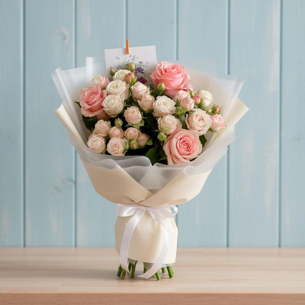 Букет цветов из: Розы в Тюкалинске