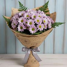 Букет цветов из:  Хризантемы в Тюкалинске