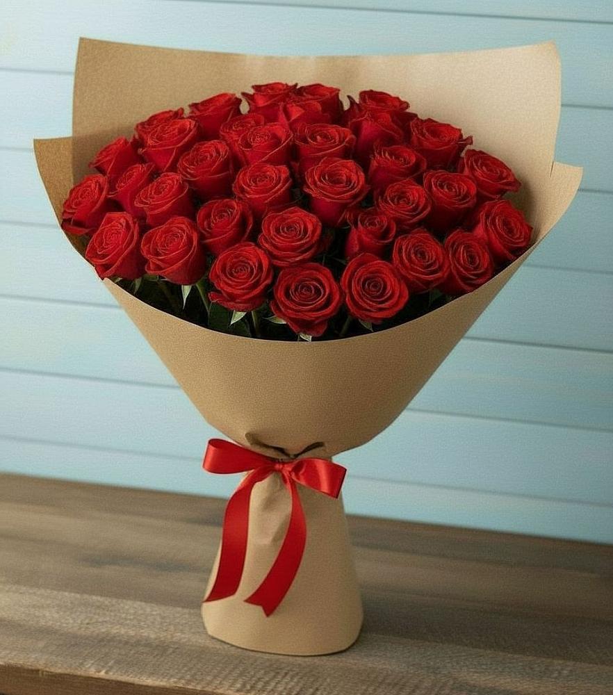 Букет Красные розы Милано в Тюкалинске