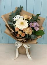 Букет цветов из:  Герберы и Хризантемы в Тюкалинске