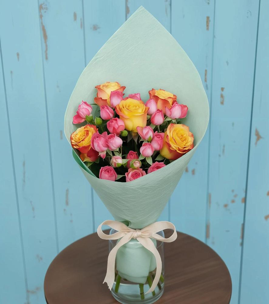 Букет цветов из: Розы в Тюкалинске