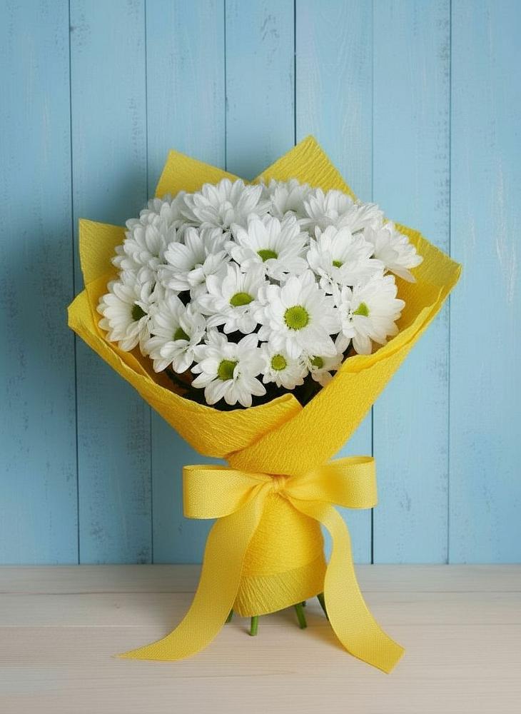 Букет цветов из: Хризантемы в Тюкалинске