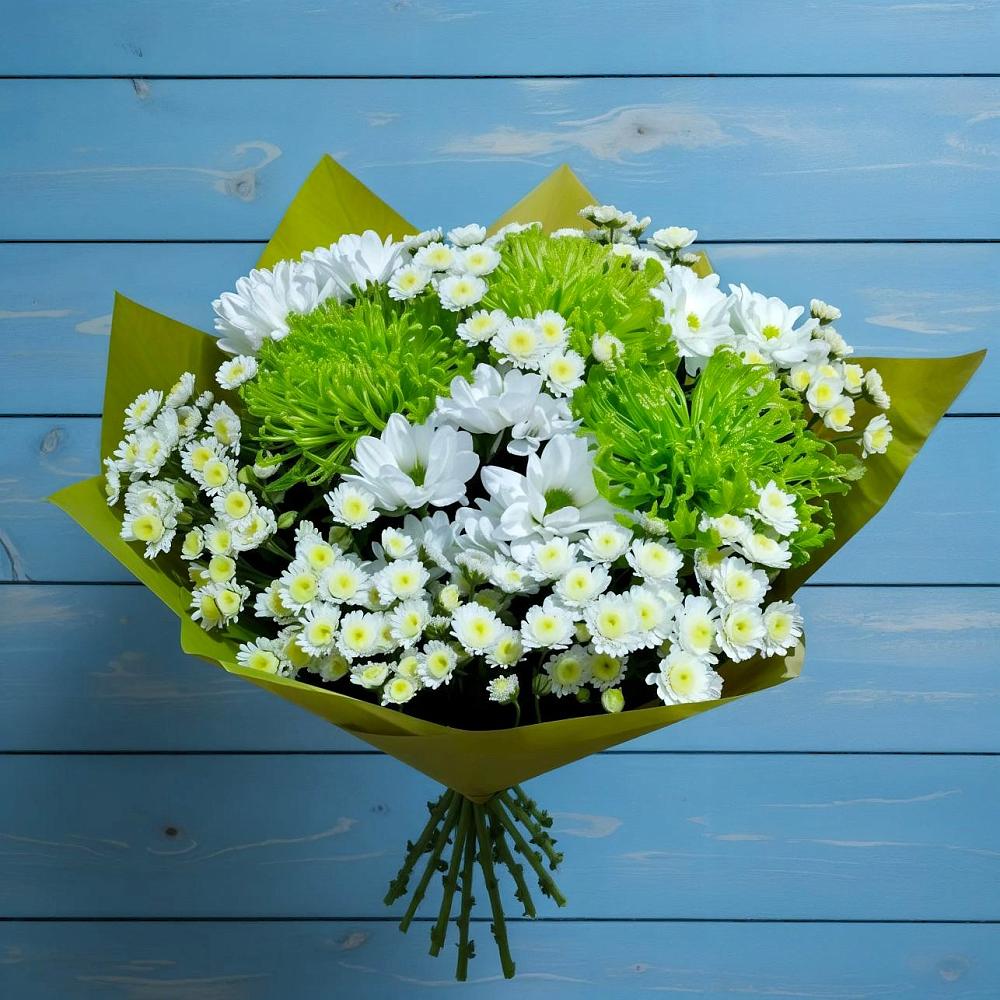 Букет цветов из: Хризантемы в Тюкалинске