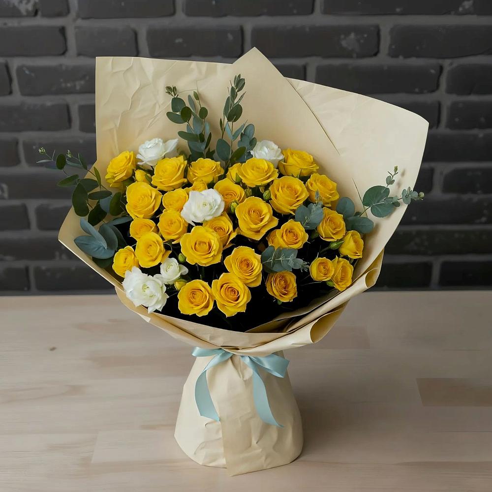 Букет цветов из: Розы в Тюкалинске