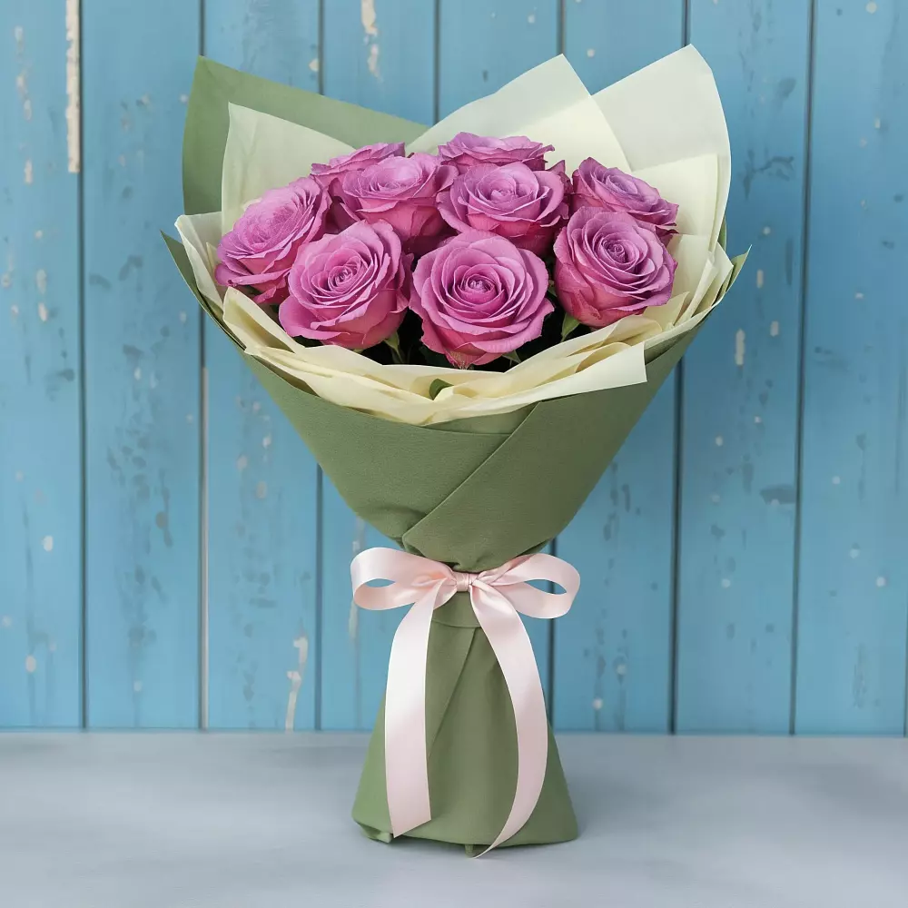 Букет Розы Фёрст Леди в Тюкалинске