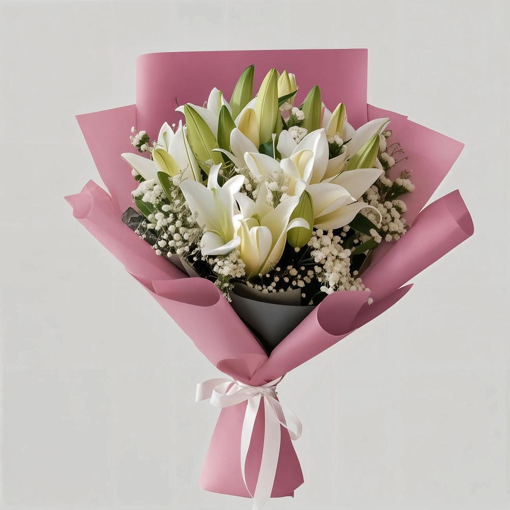 Букет цветов из: Лилии в Тюкалинске