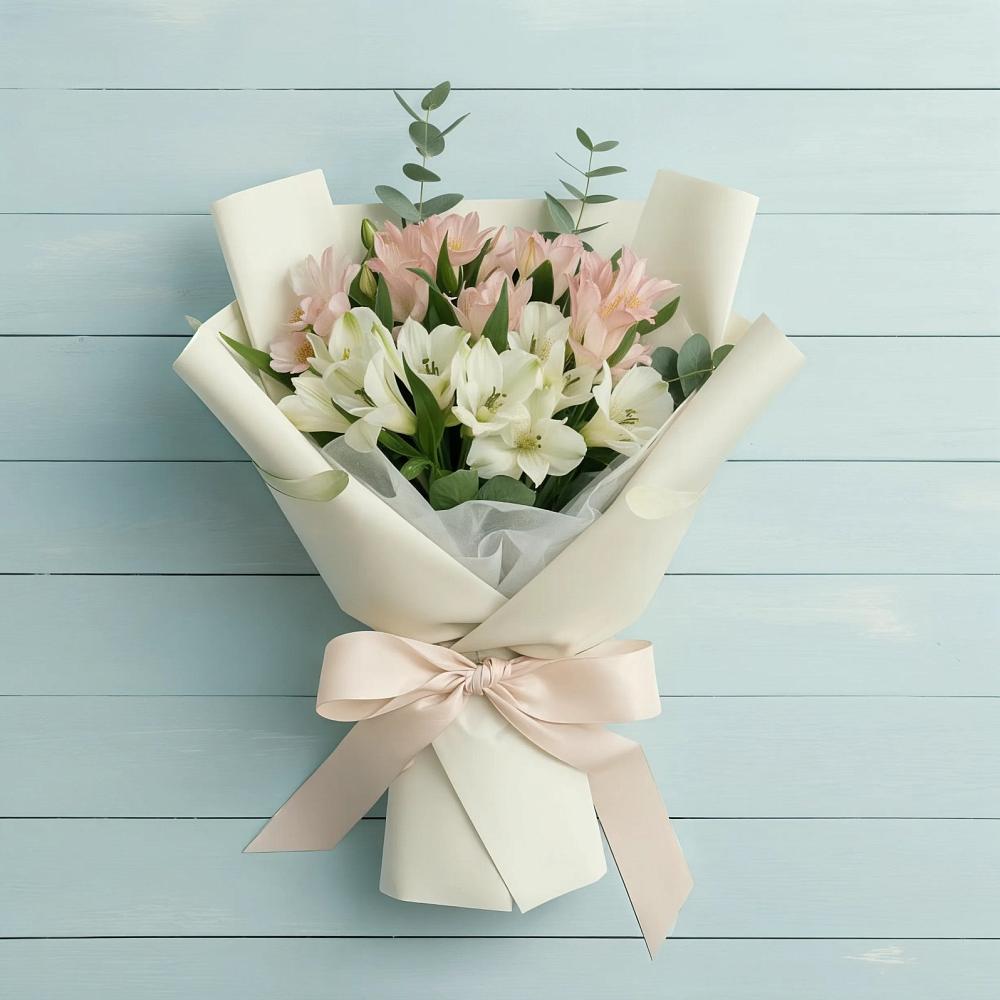 Букет цветов из: Альстромерии в Тюкалинске