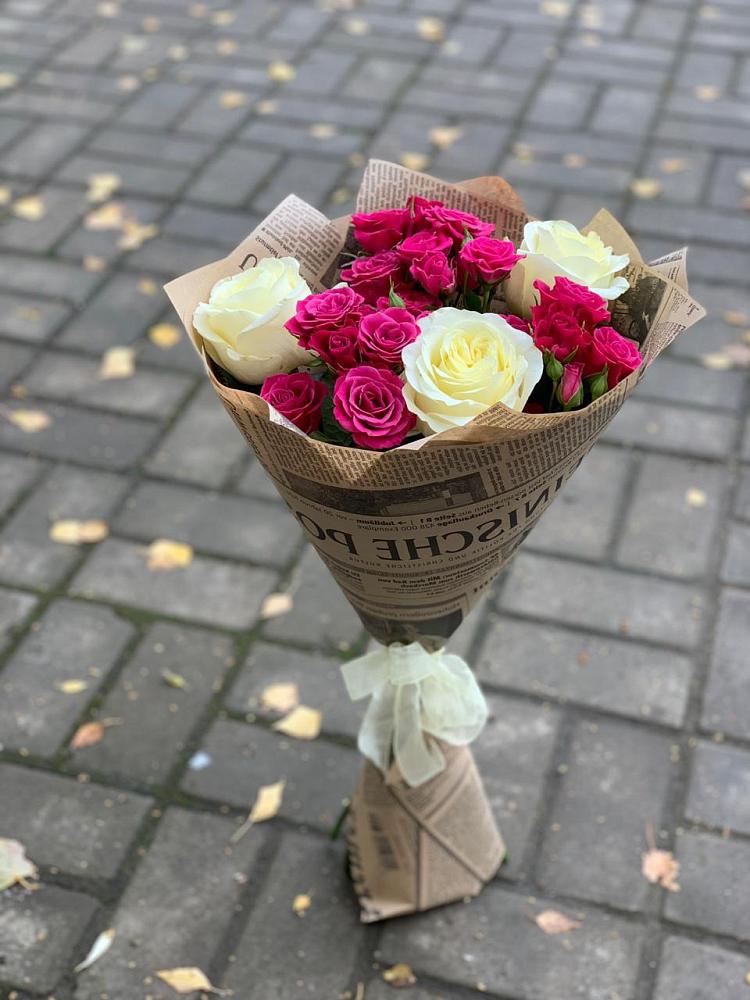 Букет цветов из: Розы в Тюкалинске