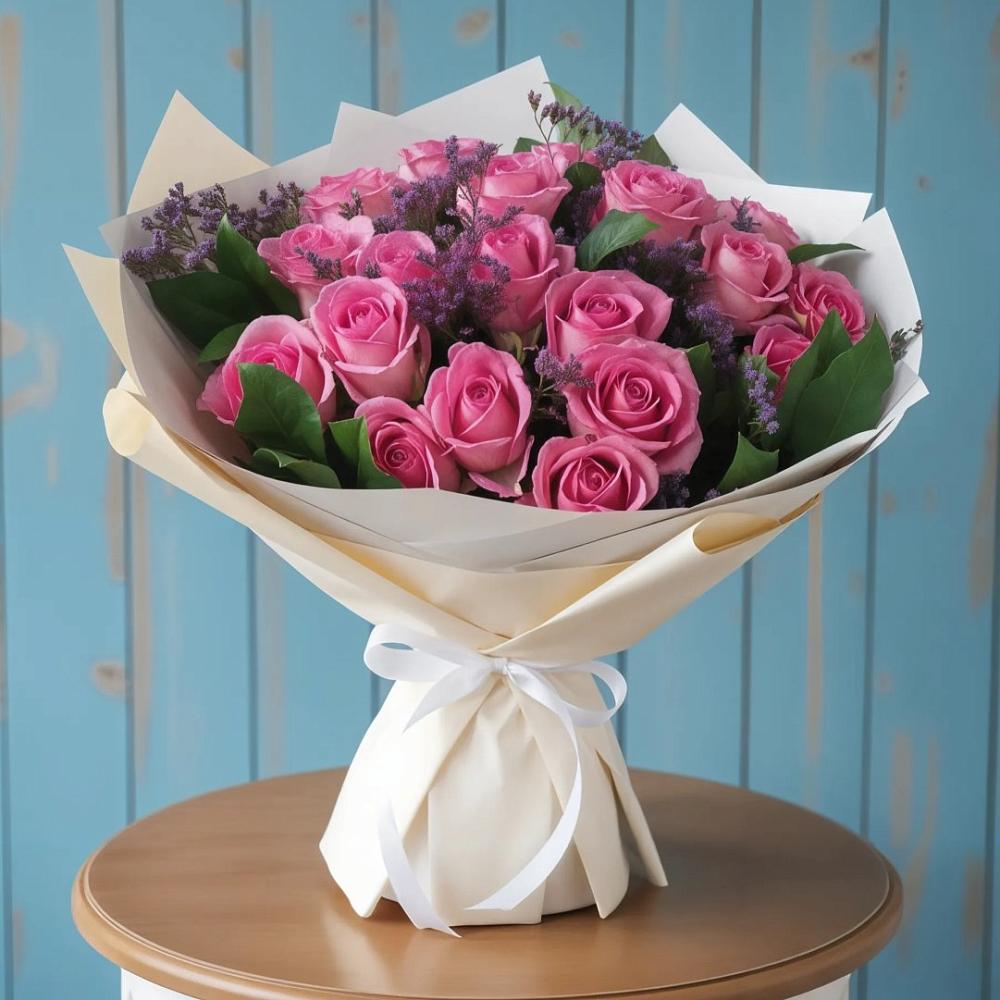 Букет цветов из: Розы в Тюкалинске